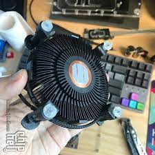 Pc cooler with aluminum heatsink stock best cpu cooling fan intel socket used 2018 manufacturer direct supply. Stealthy Looking Intel Box Cpu Coolers Now Included With Comet Lake Cpus Thinkcomputers Org