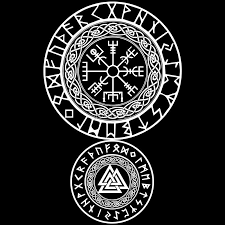Vegvisir Ein Wikinger Schutzsymbol Das Als Runenkompass Dient Und Oft See The Way Genannt Wird Val In 2020 Wikingersymbole Wikinger Tattoo Symbole Nordische Runen