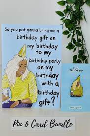 Share the best gifs now >>>. Tyler The Creator Birthday Card Greeting Card And Postcard Etsy