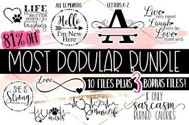 Is buying a cricut worth it? The Most Popular Bundle Vol 1