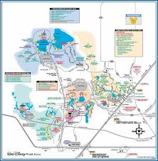 Road Map Disney World Jpg 594 608 Pixels Disney World Map Disney Map Disney World