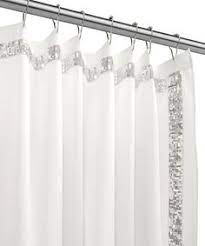 Shop wayfair for the best bling shower curtain. 7 All White Everything Master Bathroom Ideas White Shower Curtain Silver Shower Curtain Curtains