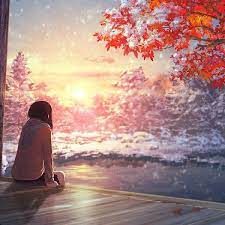 Anime Scenery Autumn Sunset 4k 38402160 53 Wallpaper For Desktop Laptop Autumn Scenery Aesthetic Wallpapers Scenery Wallpaper
