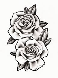 Image Result For Drawn Roses Rose Drawing Tattoo Rose Tattoo Design Tattoos