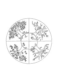 Trying to please the young artists and help them more quickly to deal with successive seasons. 4 Seasons Free To Color For Children 4 Seasons Kids Coloring Pages