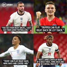 The best memes from instagram, facebook, vine, and twitter about southgate. Football On Bt Sport S Tweet I Just See Four Good Footballers Gareth Southgate Explains The Inclusion Of Four Right Backs In His Provisional England Euro2020 Squad Trendsmap