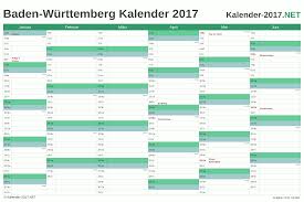 Bruckentage 2021 so holt ihr die meisten urlaubstage raus : Kalender 2017 Baden Wurttemberg