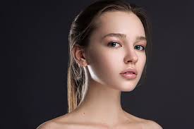 HD wallpaper: women, Sonny Bui, blonde, green eyes, open mouth, face,  portrait