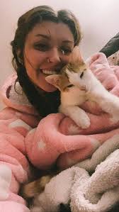 Angel lives in Florida. He's hoping we won't get much of that wet stuff.  (We will.)