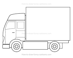 How To Draw A Truck Truck drawing lessons and step by step drawing tutorials for drawing vehicle cartoons.
