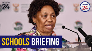 Mathole and angie's spoilt brat is thinking of the day he attends his father's funeral drinking shampopo Watch Live Reopening Of Schools Angie Motshekga To Give Update On Preparations Youtube
