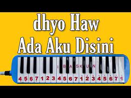 Jika ada kesalahan pada angka atau nada harap maklum ya! Not Pianika Dyhaw Ada Aku Disini Youtube
