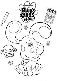 Makes a great gift for girls and boys who love the blue's clues & you! Blues Clues Coloring Page Free Coloring Pages For Kids