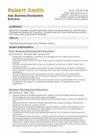 Business Development Executive Resume Samples Qwikresume