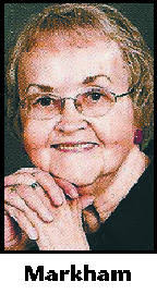 BETTY MARKHAM Obituary (2009)