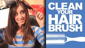 How To Clean Your Hair Brushes Hair Brush Clean Hair Shortish Hair
