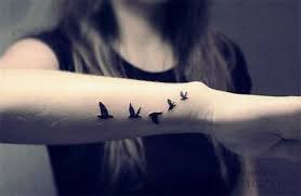 She has a dog named rio. Fly Away Neck Tattoo Small Dove Tattoos Birds Tattoo