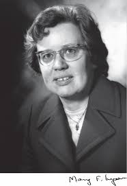 Mary Frances Lyon. 15 May 1925—25 December 2014
