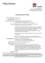 Https Www Wslhd Health Nsw Gov Au Articledocuments 1654 Policy 20directive 20 Infection 20control 20policy 5b2 5d Pdf Aspx