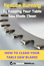 Make That Carbide Shine How To Clean Your Table Saw Blades In 2020 Table Saw Blades Woodworking Plans Free Easy Woodworking Projects