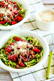 Be careful while reheating frozen noodles. Zucchini Noodles With Cherry Tomato Pasta Sauce Kalyn S Kitchen