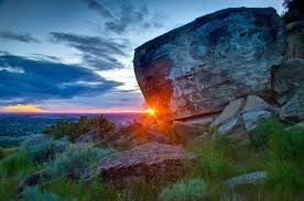 Boise Idaho View From Table Rock Tablerock Sunset Rocks Beautiful Outdoors Scenic Colorful Downtown City Li Idaho Outdoors Outdoors Adventure Scenic
