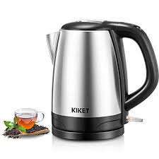 Wasserkocher Edelstahl Kiket Elektrischer Wasserkessel Schnellwasserkocher Automatische Abschaltung Und Koc Wasserkocher Edelstahl Wasserkessel Wasserkocher