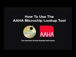 When a lost animal is found, a simple microchip scanner will be used uncover the info in the chip and help you reunite with your cat or dog. The Aaha Universal Pet Microchip Lookup Site Searches Many Of The Leading Pet Microchip Registries To Aid In Pet Recovery By Showing Pets Losing A Pet Vet Life