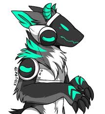 A protogen headshot was done for someone at a facebook art group. Protogen Wolf Base Novocom Top