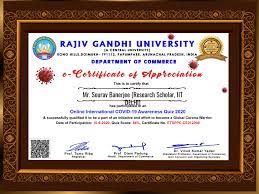 Home online certificate course on precautions to be taken during any pandemic for general public. Pdf Participated In Online International Covid 19 Awareness Quiz 2020 Date Of Participation 10 6 2020 Quiz Score 84 Certificate No Etsppc Ce012008