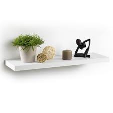 Vous pourrez y ranger tous vos livres et vos objets déco. Etagere Murale Design Flottante 75cm Blanc