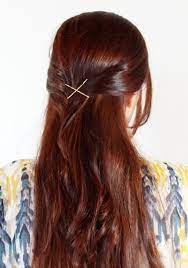 12 Simple Ways To Wear Bobby Pins How To Wear Bobby Pins Hair Replacement Systems Easy Hairstyles Hair Styles