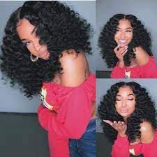 22 Spiral Curl Full Lace Unit 180 Density Natural Black Natural Hair Styles Curly Hair Styles Naturally Human Virgin Hair