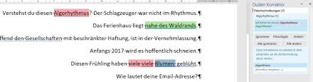 Franz jagt im komplett verwahrlosten taxi quer durch bayern = 51 buchstaben #duden #sprachwissen. Duden Mentor Vs Duden Korrektor Vs Word Test Korrektursoftware