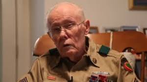 Purple Heart recipient Bob Marks