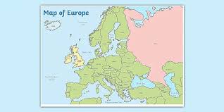 Click on the europe countries map blank to view it full screen. Blank Map Of Europe Teacher Made