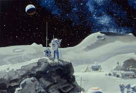 Vision Of The Future The Art Of Robert Mccall Pioneering The Space Frontier An Otherworldly Art Of Robert Mccall Environment Concept Art Planets Art Sci Fi Concept Art