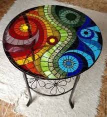 Resultado De Imagen Para Desenho De Flores Para Fazer Mosaico Mosaic Artwork Mosaic Furniture Mosaic Tile Art