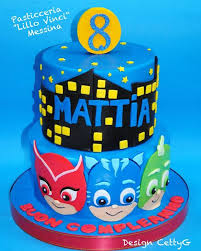 Le Torte Decorate Di Cetty G Torta Super Pigiamini Torte Di Compleanno Torte Decorazione Della Torta Di Compleanno