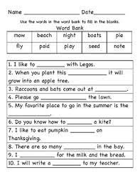 What you get in this printable set; Fill In The Blank By Jg S Teacher Helpers Teachers Pay Teachers