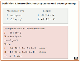 (ausführliche) variante algebra und stochastik mathematik aufgaben mit ausführl. Lineare Gleichungssysteme Losen Additionsverfahren Substitutionsverfahren Gleichsetzungsverfahren