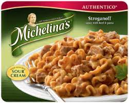 After cooking, you just stir the fettuccine and sauce so it's combined well. Stroganoff Frozen Meal Frozen Dinner Michelina S Frozen Meals Frozen Entrees Stroganoff
