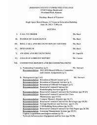 June - Johnson County Community College