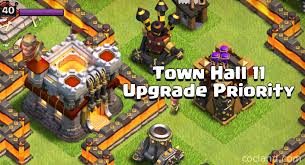 Upgrade your building on the right order is extremely important on clash of clans and directly affects the gameplay. Town Hall 11 Upgrade Priority Guide Clash Of Clans Land
