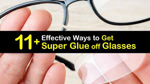 If your lips have stuck together with super glue, it's no laughing matter. 11 Effective Ways To Get Super Glue Off Glasses