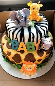 Beyazbegonvil Safari Temali Dogum Gunu Pasta Modelleri In 2020 Wild Baby Shower Safari Baby Shower Cake Zoo Baby Shower