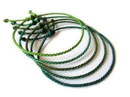 Amazon Com X5 Green Mix Cord String Bracelets Military Apple Forest 2 Mm Thin Flexible Round Rope Wristbands Braided With Waxed Thread Adjustable Unisex Simple And Waterproof X5b Handmade Products