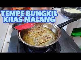 Resep Tempe Bungkil Penyet Sambel Tomat Youtube Resep Tempe Makanan Resep