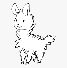 On february 2, 2020 by coloring.rocks! Baby Llama Coloring Page Hd Png Download Kindpng