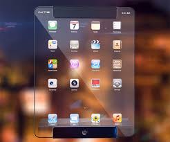 Transparent Ipad Concept See Through Future Of Tablets Gadgets Science Technology